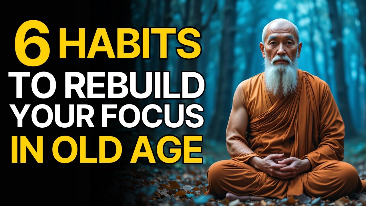 6 Daily Habits To Rebuild Your Focus and Reclaim Your Mental Clarity in Old Age | Buddhist Wisdom