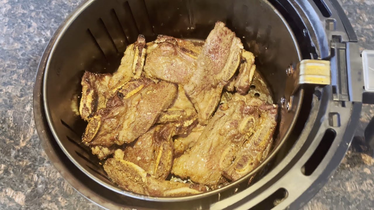 Air Fryer Beef Short Ribs