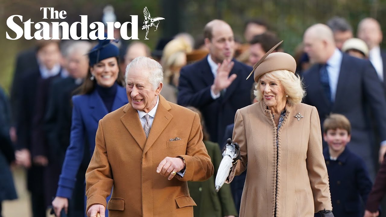 Royal family attend Christmas Day service at Sandringham