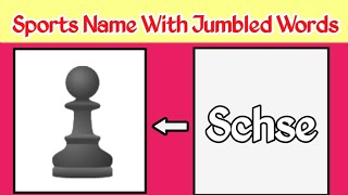 🤔Jumbled Words for Sports Name 💞 Scrambled Words 💞 screenshot 5