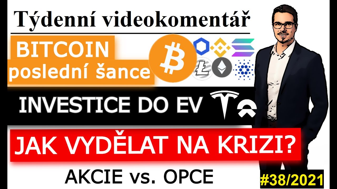 Bitcoin poslední šance 🚀Jak vydělat na krizi?💰 Neprodělat!⛔️ Akcie a opce  na plyn, Tellurian 38/2021