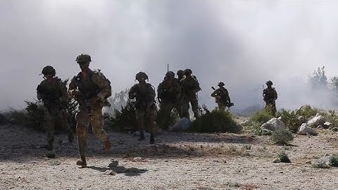 82nd Airborne Division Paratroopers experiment with equipment during Project Convergence Capstone 4