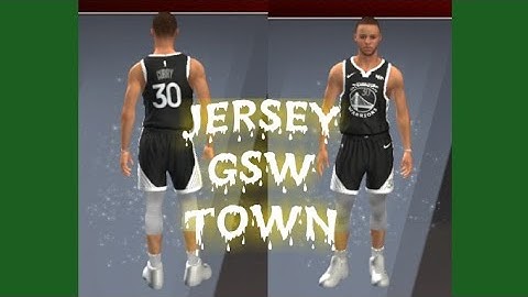 HOW TO JERSEY GSW TOWN USING TEXTFILE NBA 2K20 V98