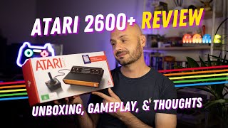 ATARI 2600+ Review: Unboxing, Gameplay, and Thoughts | Plus or Minus?