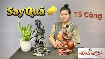 TẾ CÔNG  HÒA THƯỢNG GỖ TRẮC , MUN | TƯỢNG GỖ NGUYỄN HỒNG