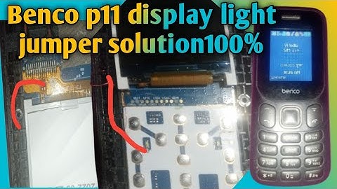 benco p11 display light problem|| benco p11 light display solution? #upload #bencop11 #displaylight