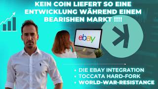 UNGLAUBLICHE NEWS !! Kaspa (KAS) glänzt mit Ebay, Hardfork und ungesehen Erbschaftsfunktionen !!