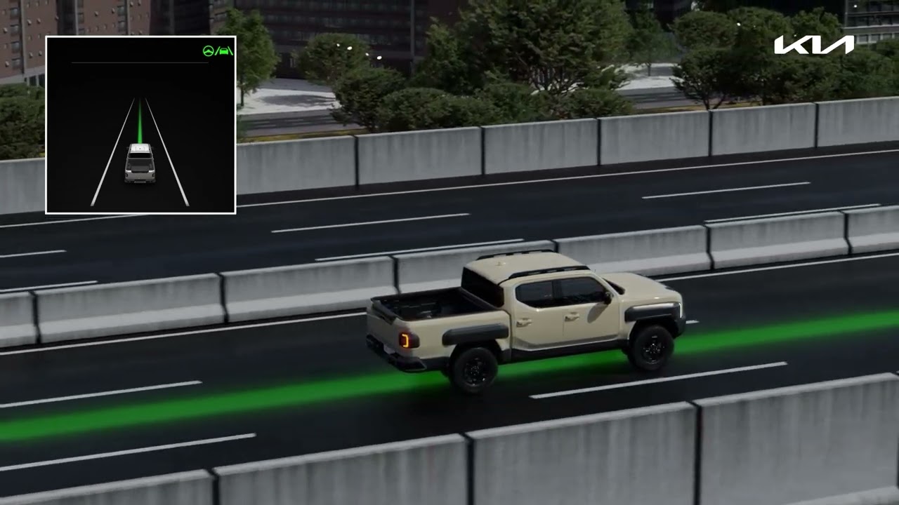 Lane Following Assist (LFA2) | The Kia Tasman