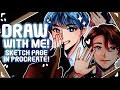Draw with Me! | Sketchpage in Procreate!|