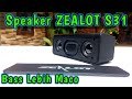 Zealot S31 Speaker Bluetooth Portable Wirelles 3D Hifi Bass Dual Channel Stereo 10 Watts Big Battery