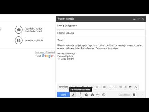 Video: Kas leiate Gmaili e-kirju?