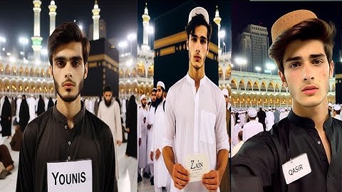 Trending Ai Ramzan Photo Editing Trending Boy in Makkah Bing image creator