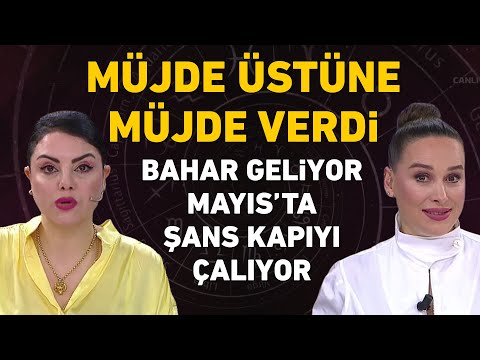 MİNE ÖLMEZ MÜJDE ÜSTÜNE MÜJDE VERDİ! İŞTE MAYIS'TA YÜZÜ GÜLECEK BURÇLAR