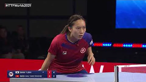 Shin Yubin vs Soo Wai Yam Minnie | 2021 World Tabl...
