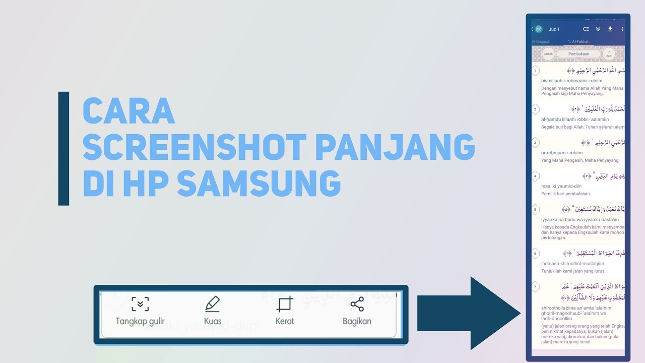 Cara Screenshot Panjang di Hp Samsung Tanpa Aplikasi Tambahan YouTube