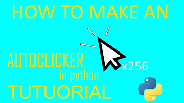 How to make an AUTOCLICKER with PYTHON!