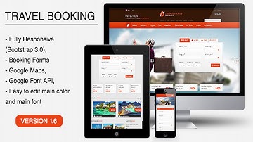 The Travel Booking - Responsive HTML Template | Themeforest Website Templates and Themes