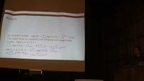 Bayesian estimation of ETAS models with Rstan - Fausto Fabian Crespo Fernandez