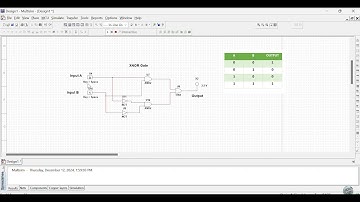 How to make XNOR GATE || Digital Electronics || MUET
