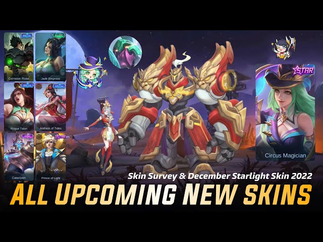 Mobile Legends: novidades do mês de setembro de 2022, novas skins