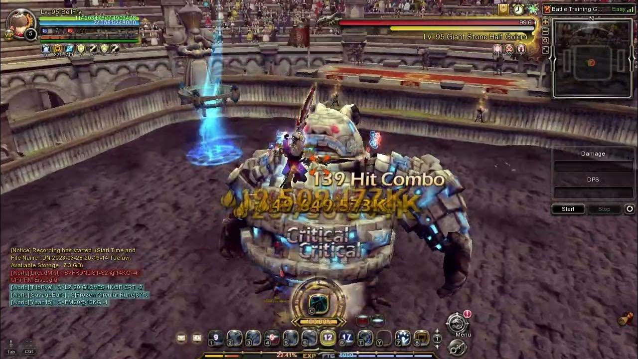 Gladiator skill rotation YouTube