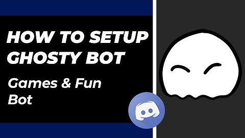 How to setup ghosty bot discord very easily on your discord server | Games & Fun