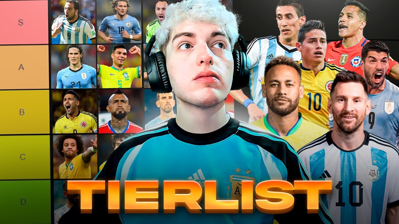 LOS MEJORES JUGADORES SUDAMERICANOS DEL SIGLO! TIERLIST