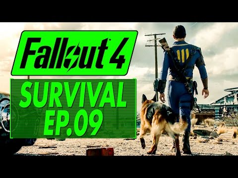 Fallout 4 modo Survival en Español | CON UN BRAZO ROTO | Parte 9