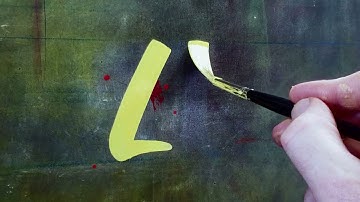 Hand Lettering by John King. Casual L