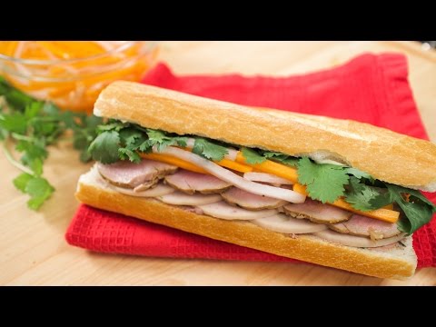 Banh Mi Sandwich Recipe w/ Lemongrass Pork - Pai's Kitchen