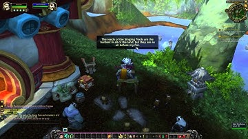 Mists of Pandaria Pandaren Starting Zone levels 1-10 with Live Commentary (Part 3)