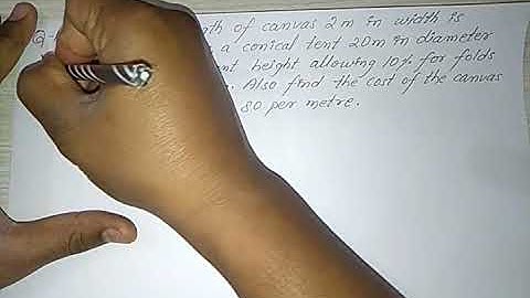 MENSURATION ICSE CLASS X 17.2 Q14