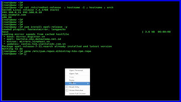 How To install H20 Webserver on Centos 7 Linux Server