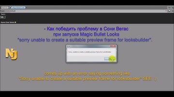 [TUTORIAL] How to get Sony Vegas Pro Magic Bullet Looks.