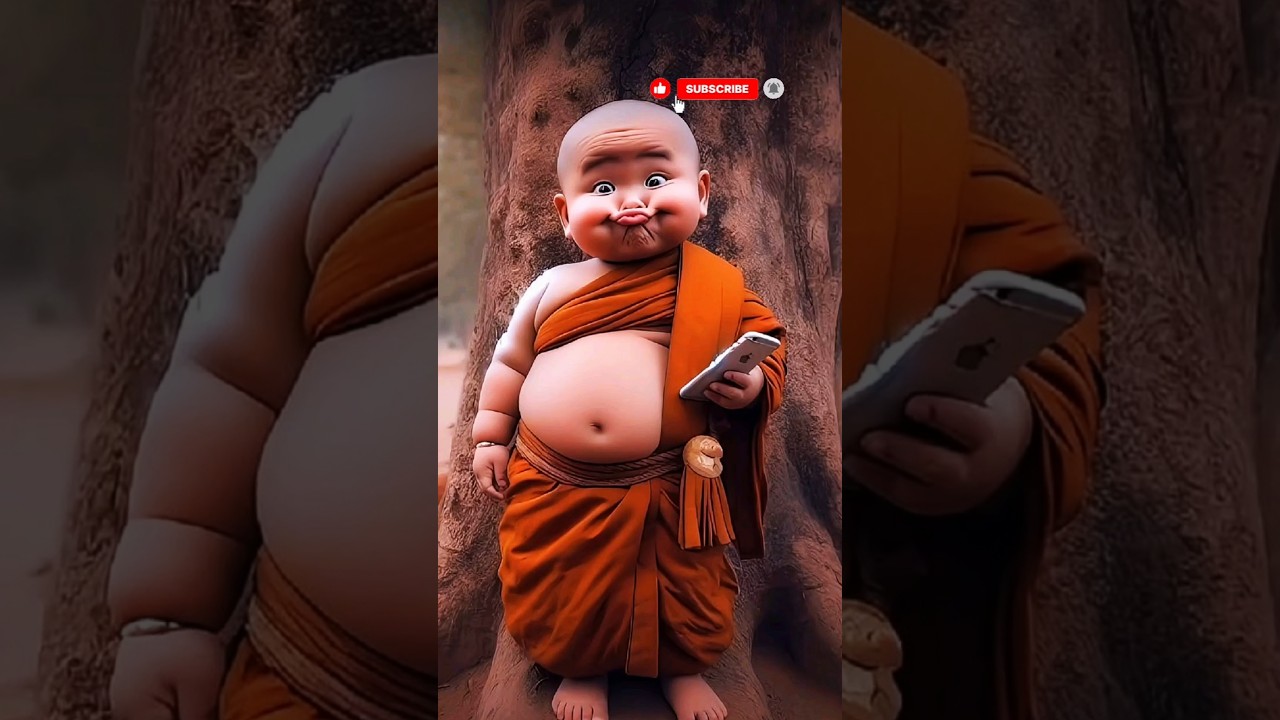 so cute little monk 🥰🌿🌿🌿🌿🌿🌿🌿🌿🌿🌿🌿