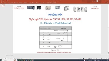 Ngôn ngữ STL lập trình PLC 8: Cấu trúc O