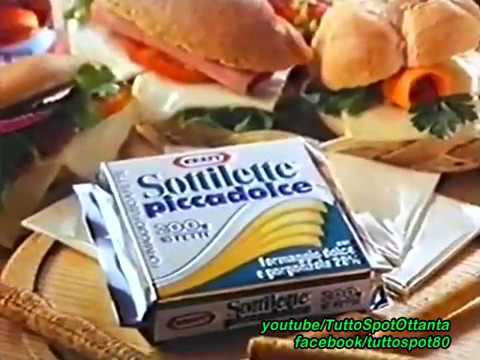 Spot- Sottilette PICCADOLCE KRAFT - 1984