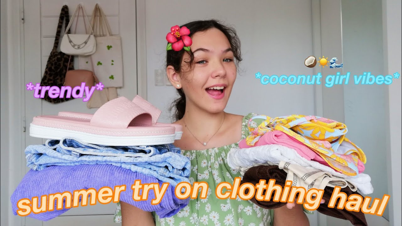 SUMMER TRY ON CLOTHING HAUL 2022 | Milana Blogs