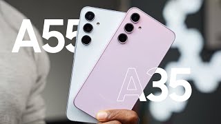 Samsung Galaxy A55 vs A35