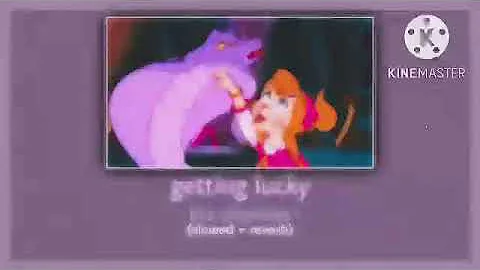 getting lucky ~ the chipettes • (slowed + reverb)