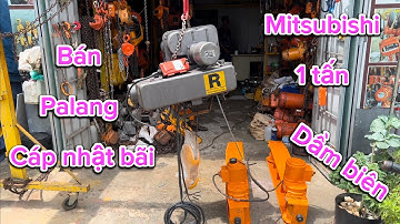 Pa Lăng cáp điện 1 tấn MITSUBISHI - Japan .cung cấp dâm biên, ray điện cầu trục | CẦU TRỤC PHƯỚC SƠN