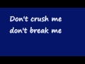 Krezip - Don't crush me lyrics