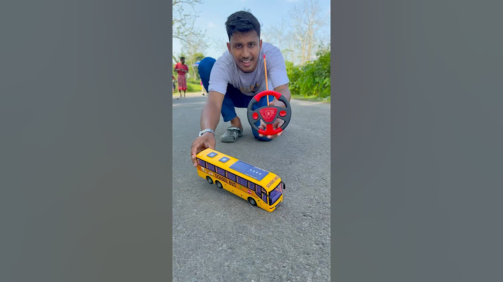 New 6 Wheeler Remote wala School Bus