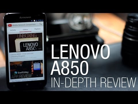 Lenovo A850 - In-depth review (English)