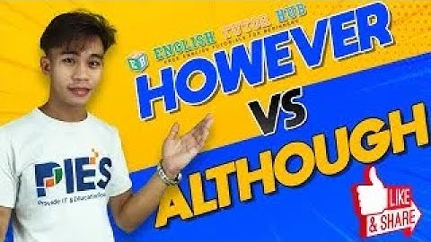 However vs Although - How to use Although and However with Examples #basicgrammarinuse