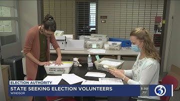 Video: Volunteers are needed for upcoming election
