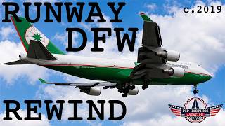 DFW and DAL Runway Rewind | British Airways 747-400&Qantas A380 Plane Spotting Circa 2018