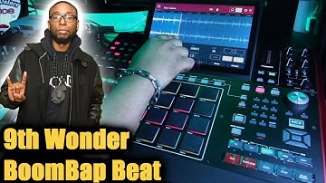 MAKING A BOOM BAP SAMPLE BEAT - 9th Wonder type Beat - MPC X Beat Making - MPC Live 2, MPC One