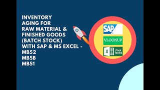 How to create Inventory aging report for Raw Material and Finished Goods (Batch Stock)?