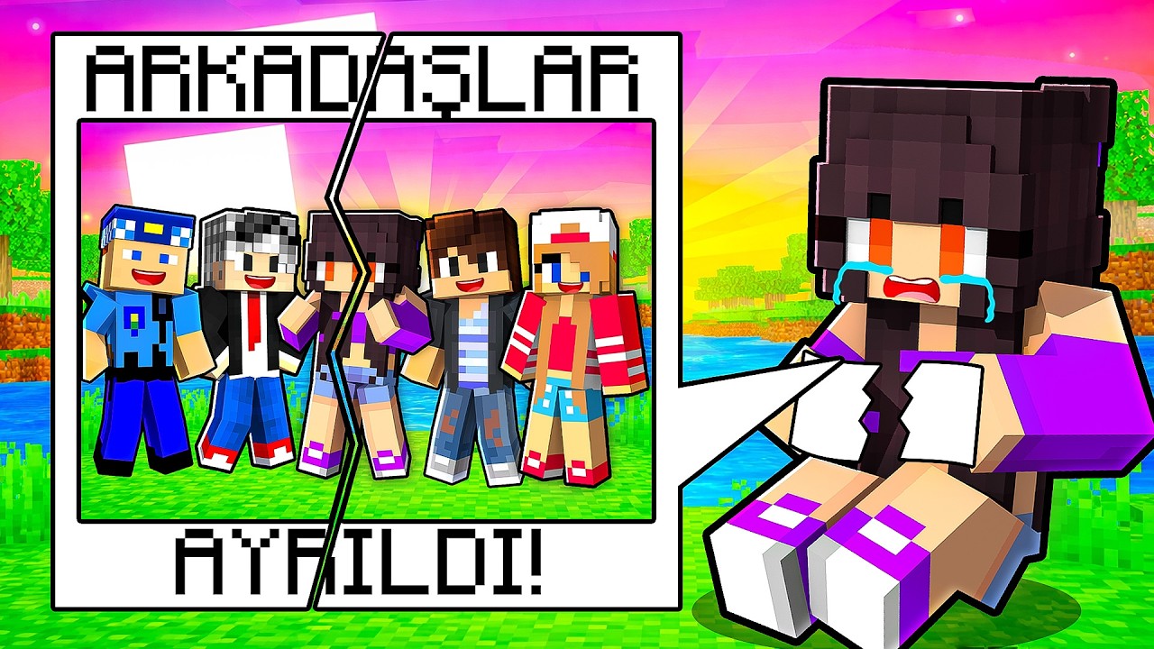 GÖKÇE ARKADAŞLARIYLA SONSUZA DEK KÜSTÜ - Minecraft